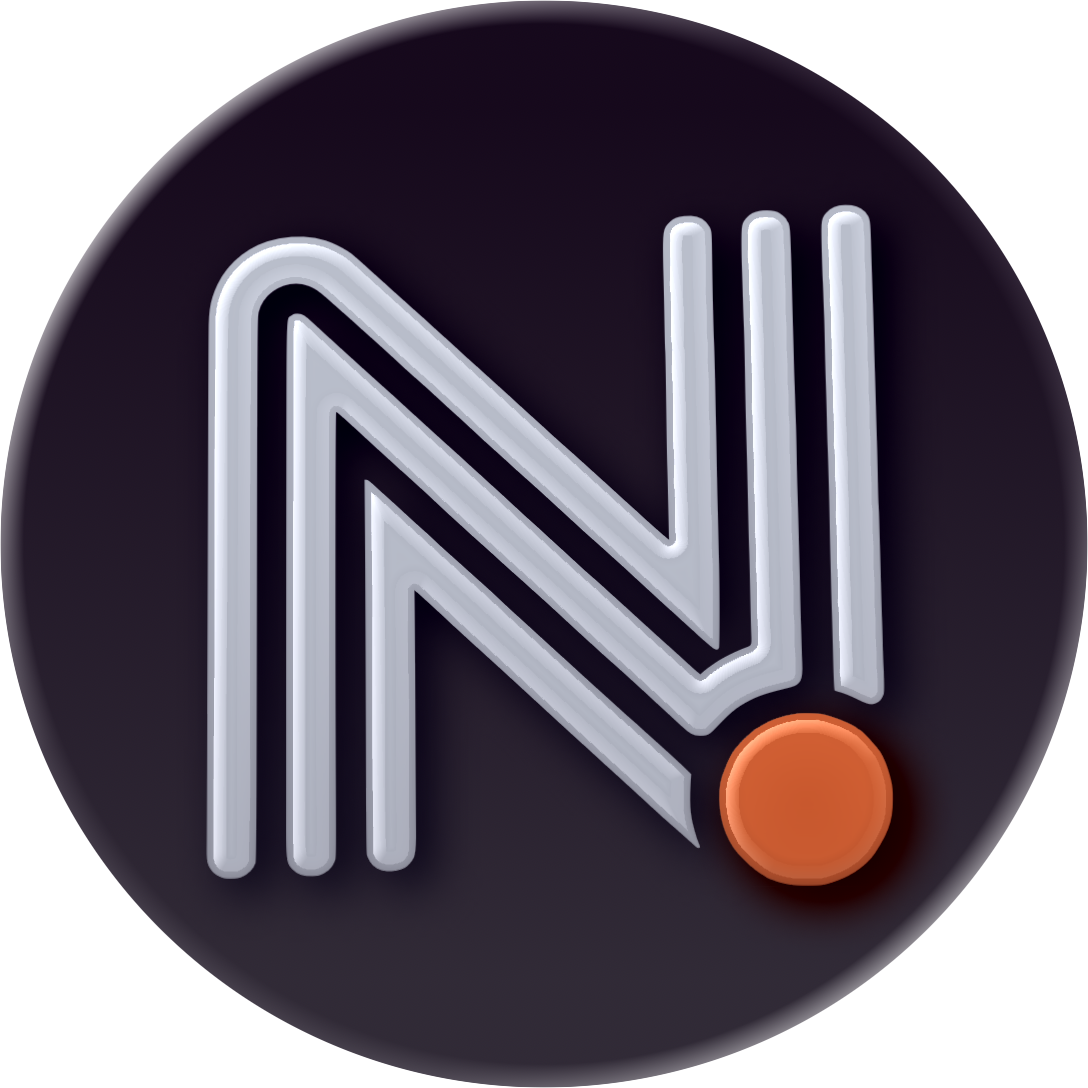 Round Icon, dark variant on light